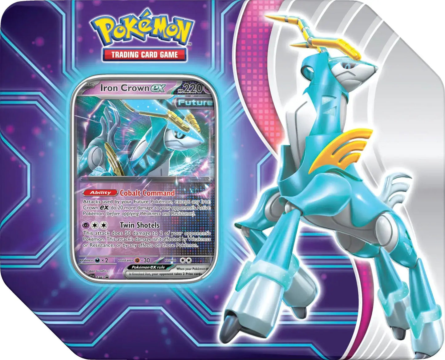 Paradox Destinies Tin (Iron Crown EX)