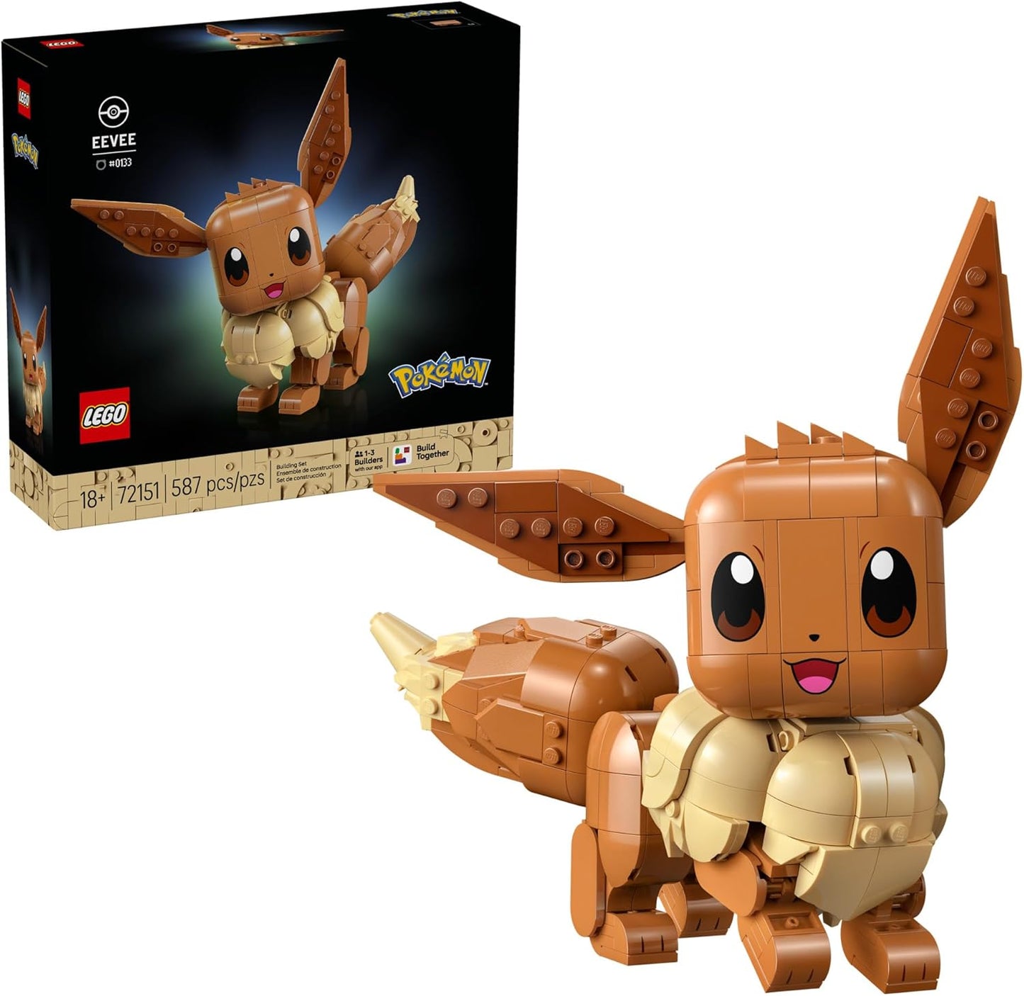 Pokémon Eevee Building Set