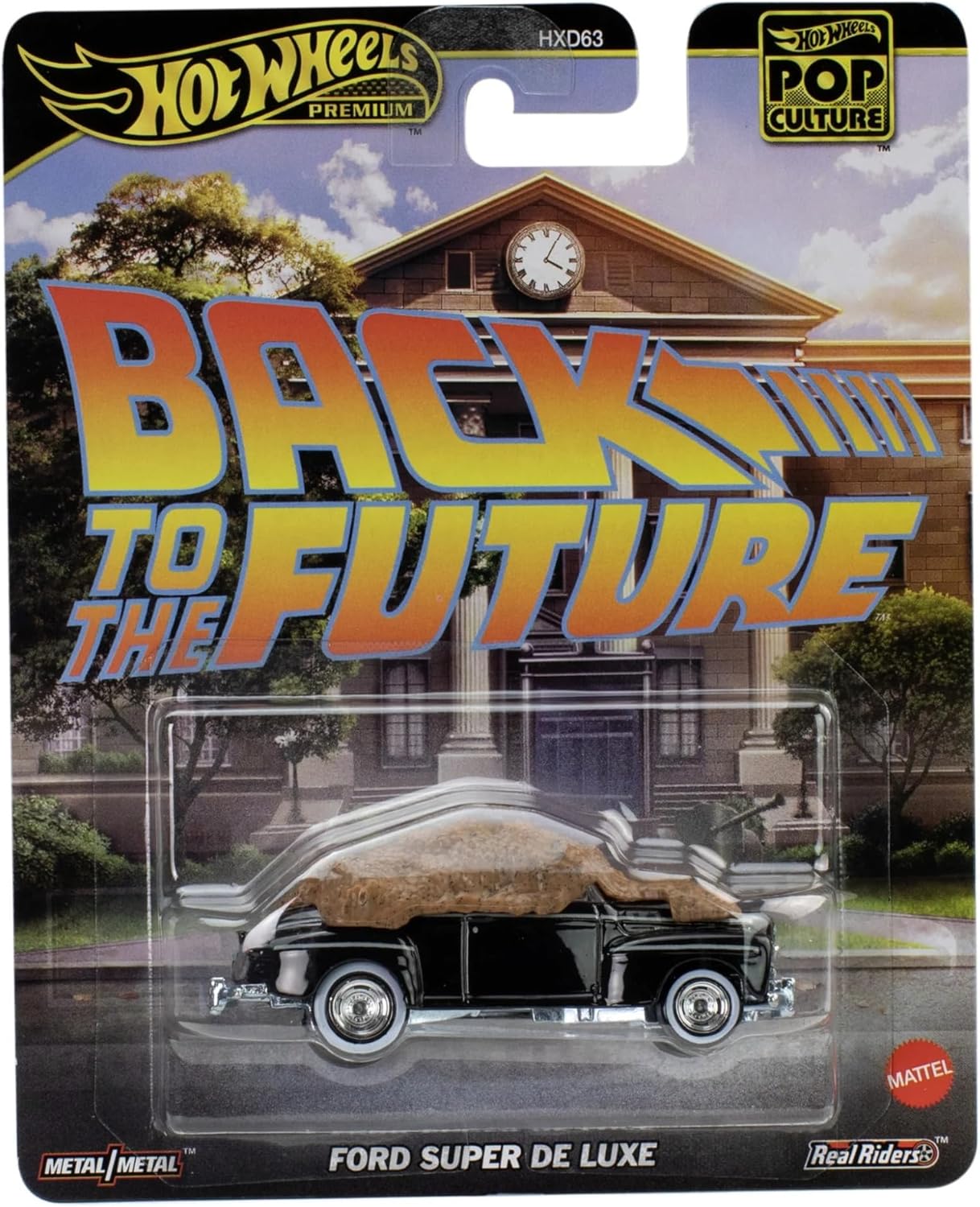 Hot Wheels Premium Ford Super De Luxe from Back to The Future