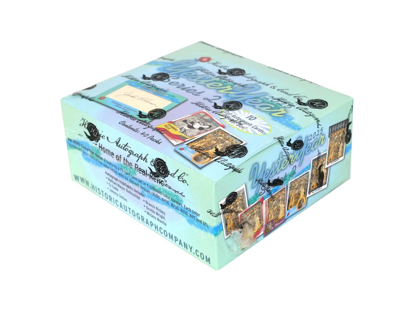 YesterYear Series 2 Hobby Box Historic Autographs 2025