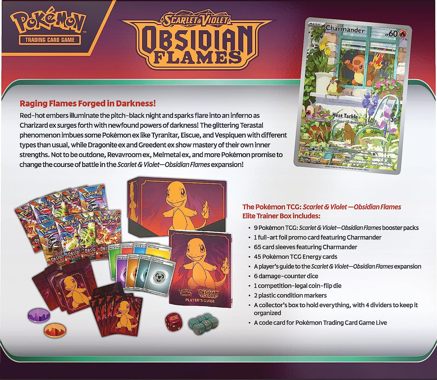 Obsidian Flames Elite Trainer Box