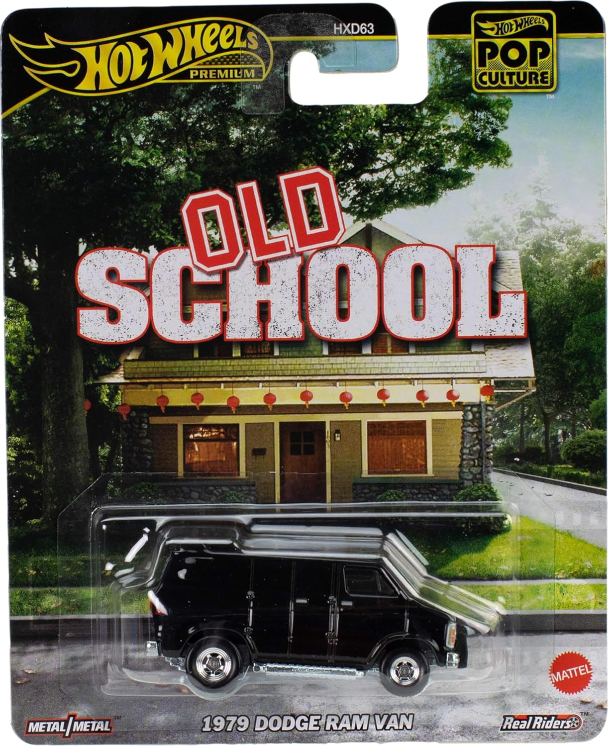 Hot Wheels Premium 1979 Dodge Ram Van from Old School