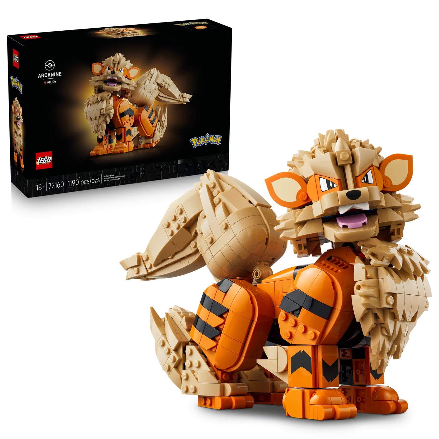 LEGO Pokémon Arcanine Collectible Building Set