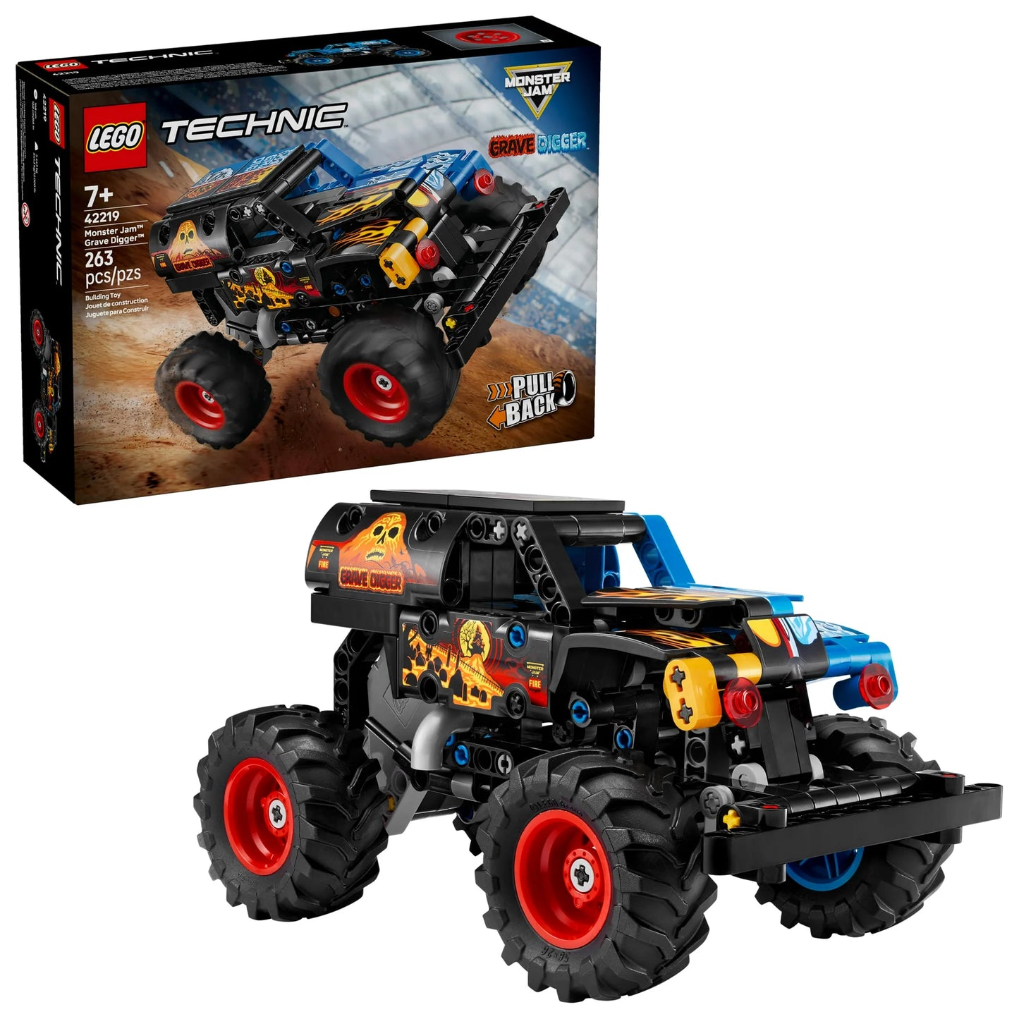 Monster Jam Grave Digger Lego Set