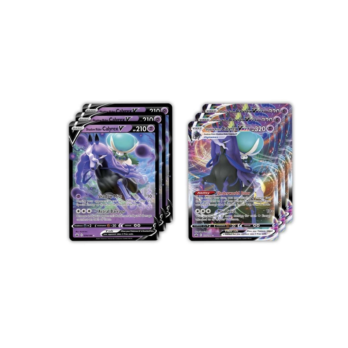 Shadow Rider Calyrex VMAX League Battle Deck