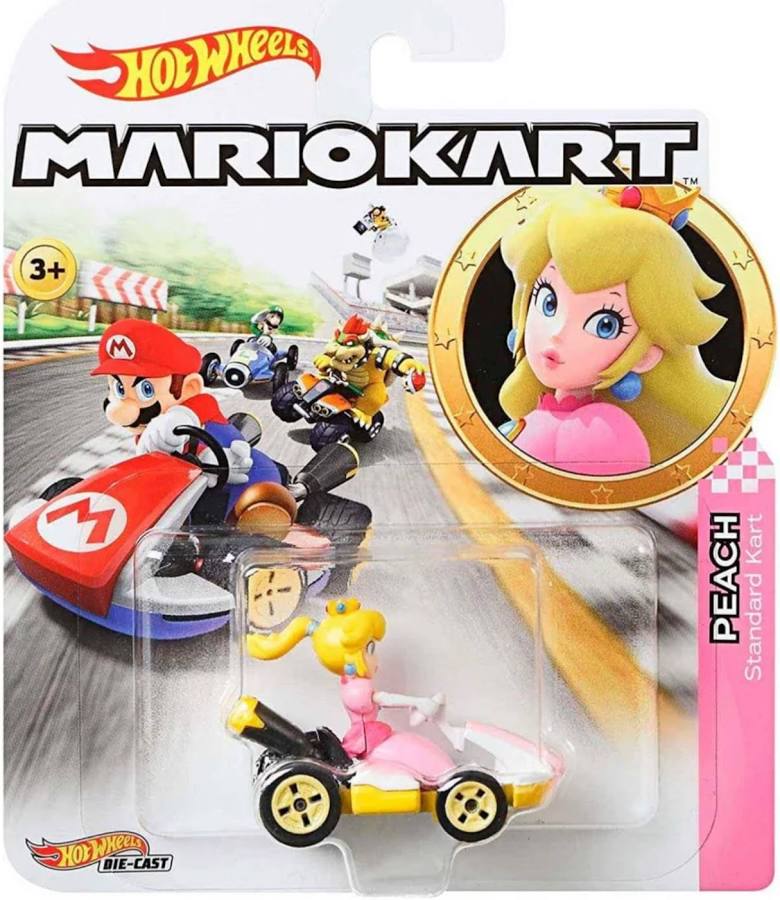 Hot Wheels Mario Kart Princess Peach Standard Kart