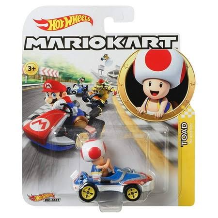 Hot Wheels Mario Kart Toad Standard Kart