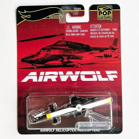 Hot Wheels Premium Airwolf Helicopter