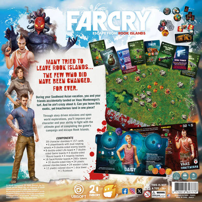 Far Cry Cooperative Combat Strategy Board Game