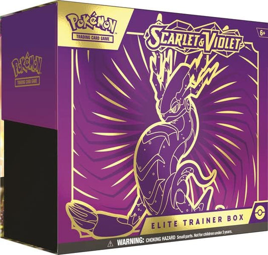 Scarlet and Violet Elite Trainer Box (Miraidon)