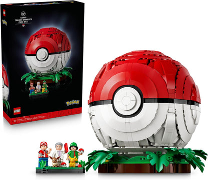 Iconic Trainer Moments Poke Ball Lego Set