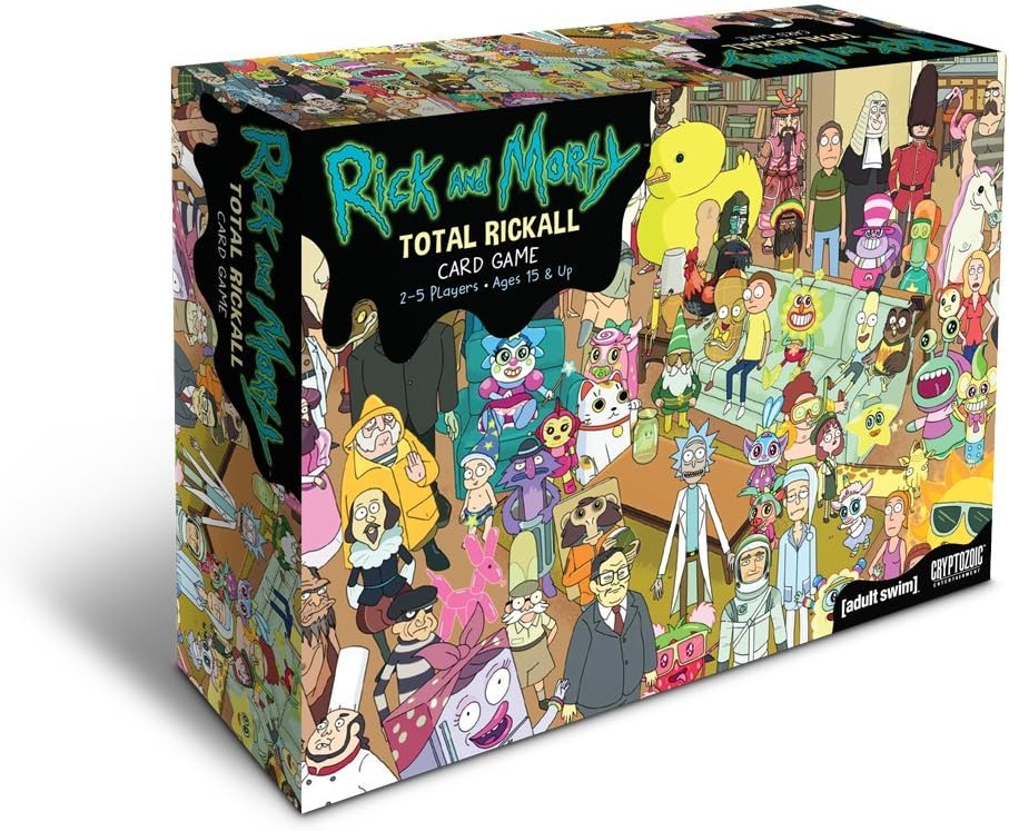 Rick and Morty Total Rickall Card Game