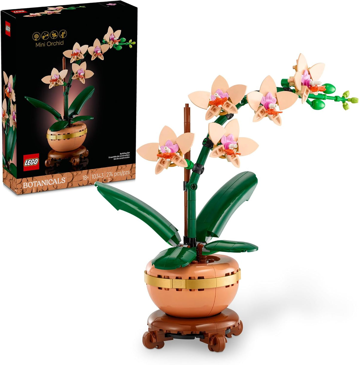 Mini Orchid Lego Set