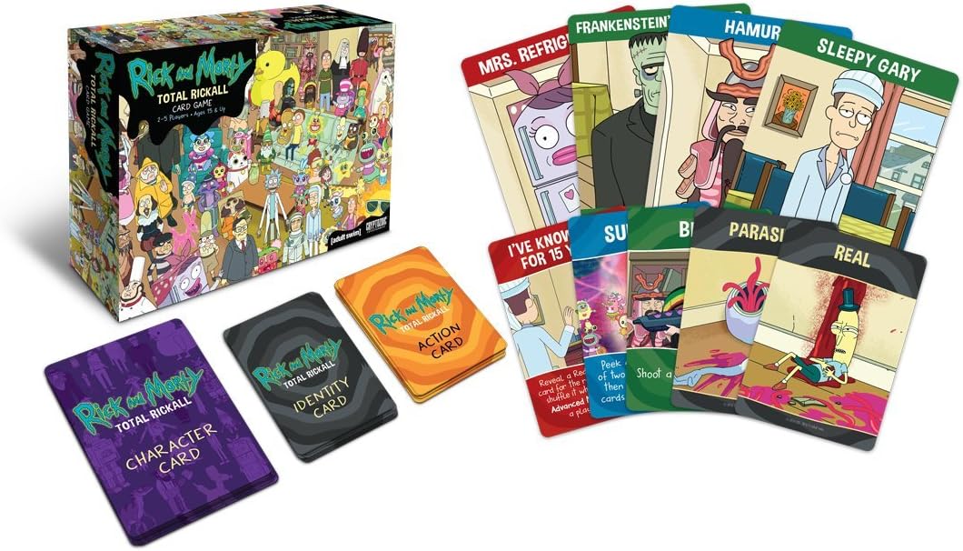 Rick and Morty Total Rickall Card Game