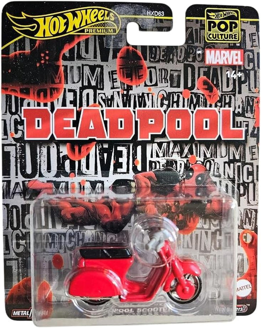 Hot Wheels Premium Deadpool Scooter