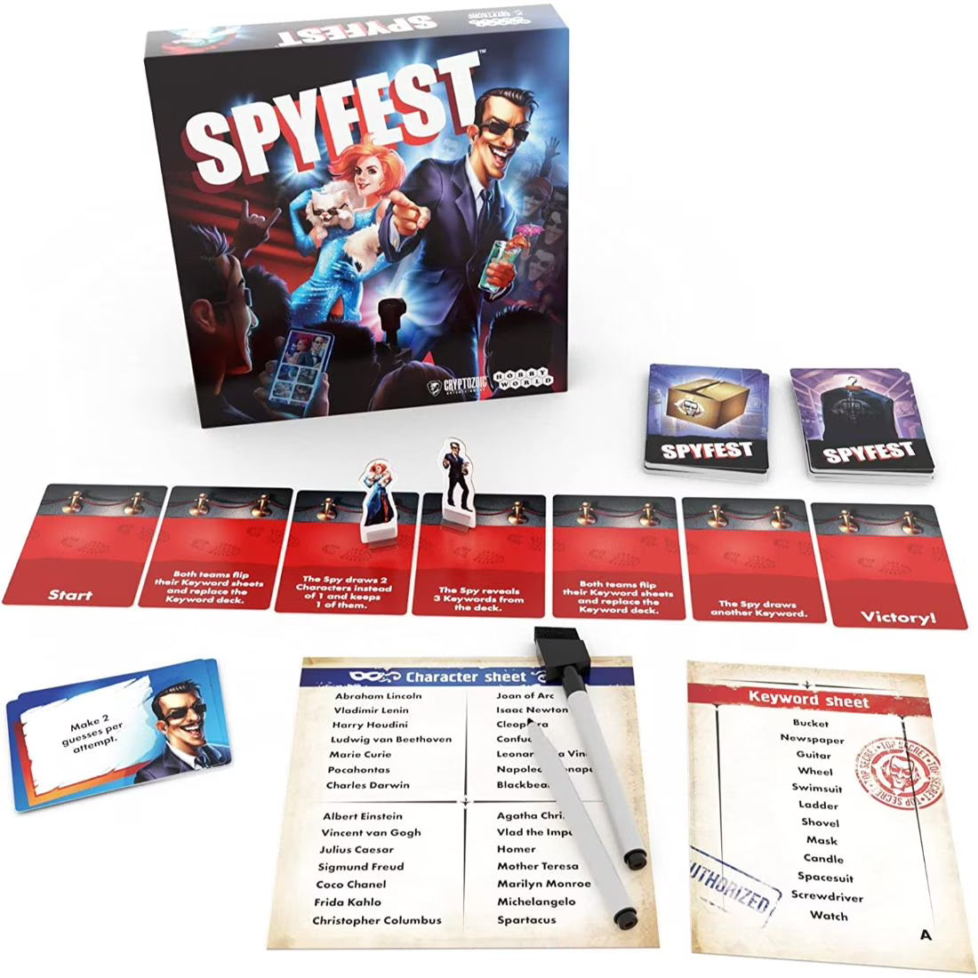Spyfest Board Game