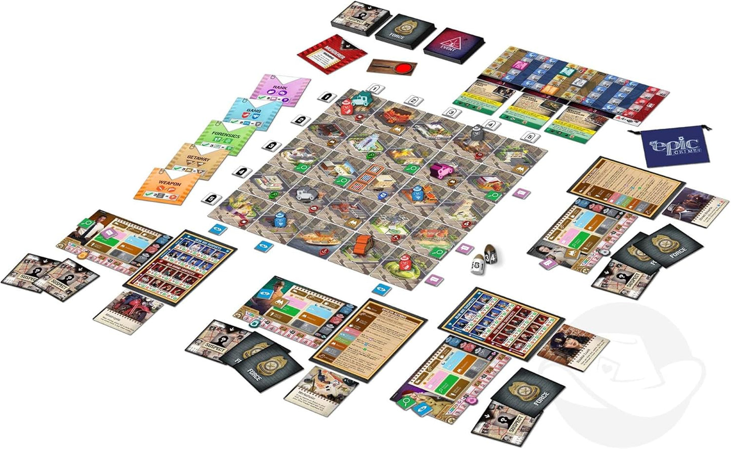 Tiny Epic Crimes | Murder Mystery & Deduction Board Game