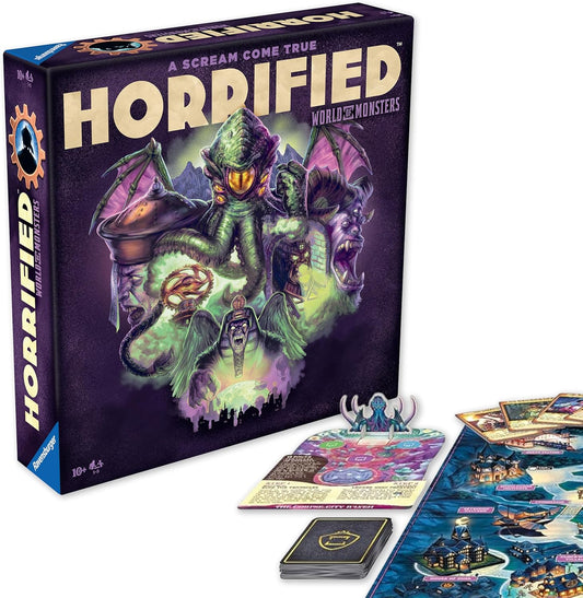 Ravensburger Horrified Games - World of Monsters - Strategy Board Game