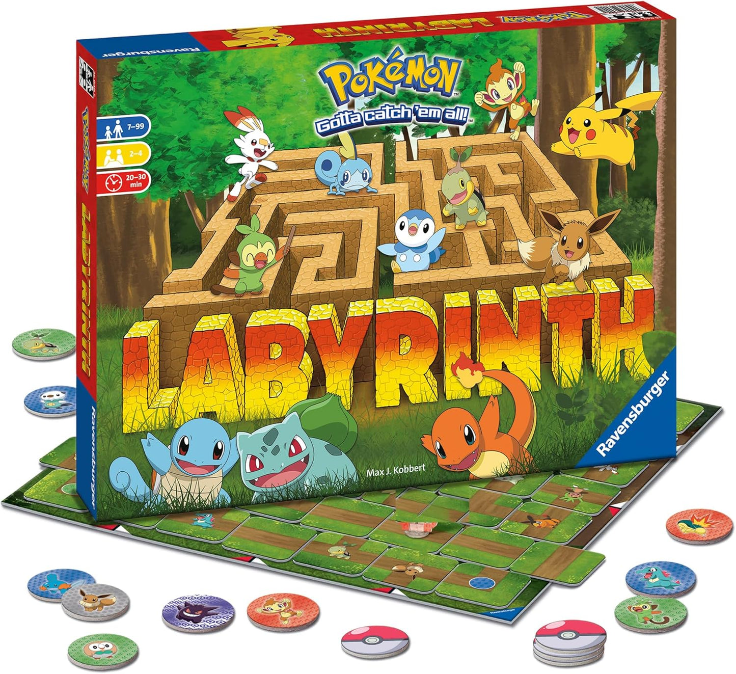 Ravensburger Labyrinth Pokemon Board Game