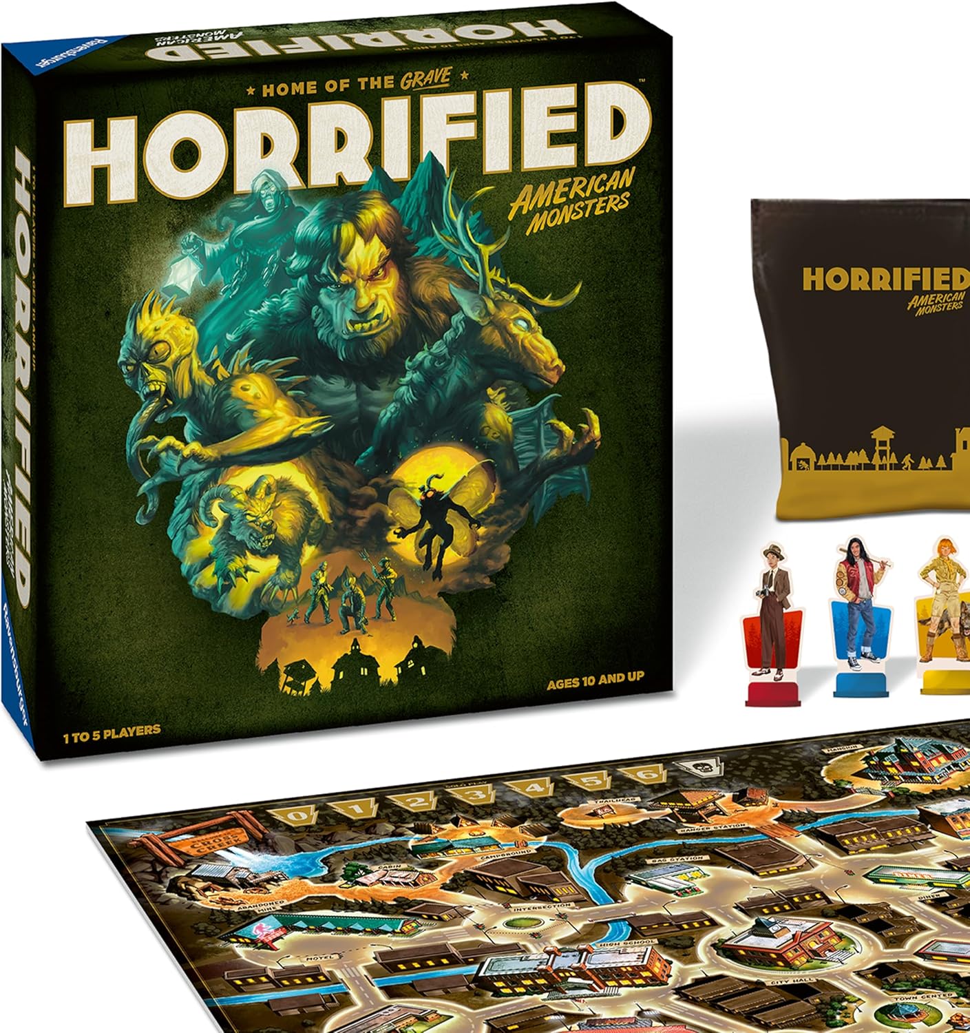 Ravensburger Horrified Games - American Monsters