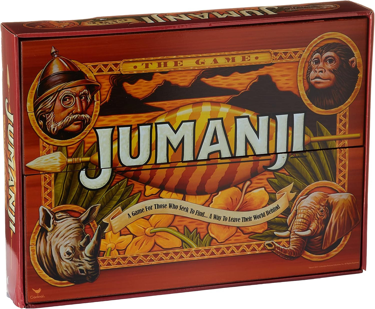 Jumanji: The Game in Real Wooden Box