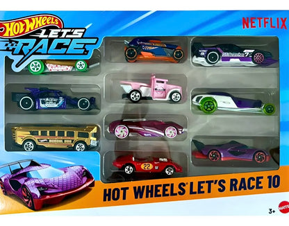 Hot Wheel Lets Race 10 Pack 2nd Wave