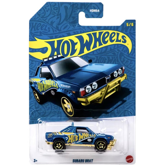 Hot Wheels Subaru Brat Pearl & Chrome 58th Anniversary