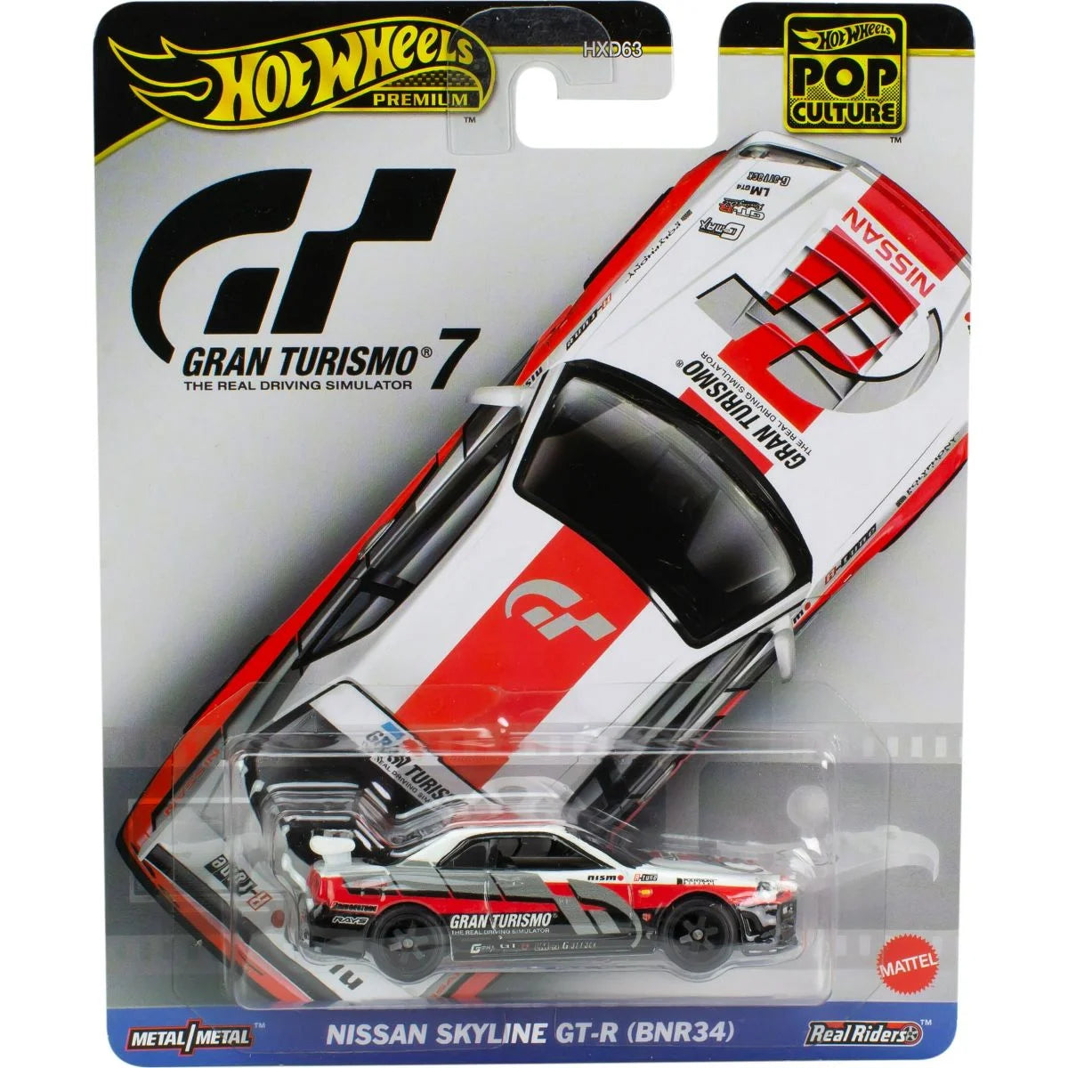 Hot Wheels Premium Nissan Skyline GT-R BNR34 from Gran Turismo