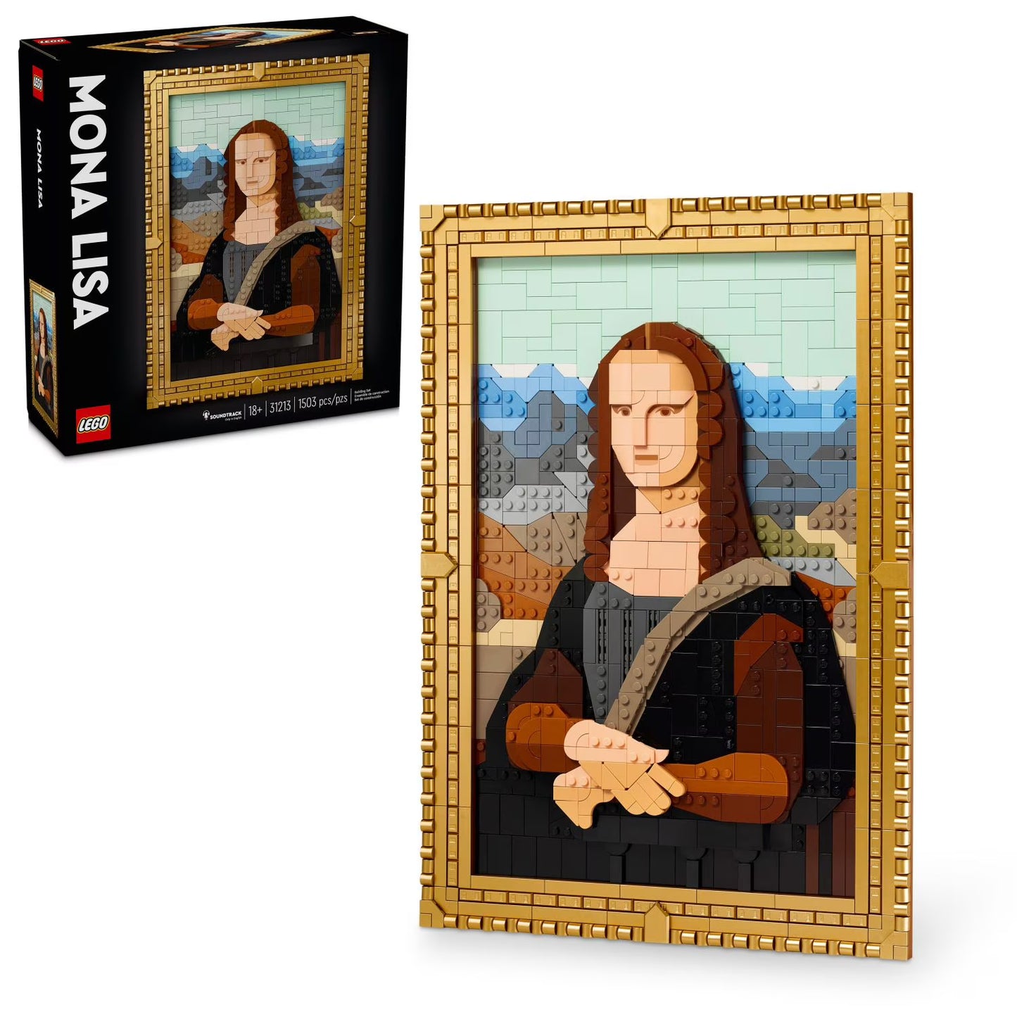 Mona Lisa Lego Set
