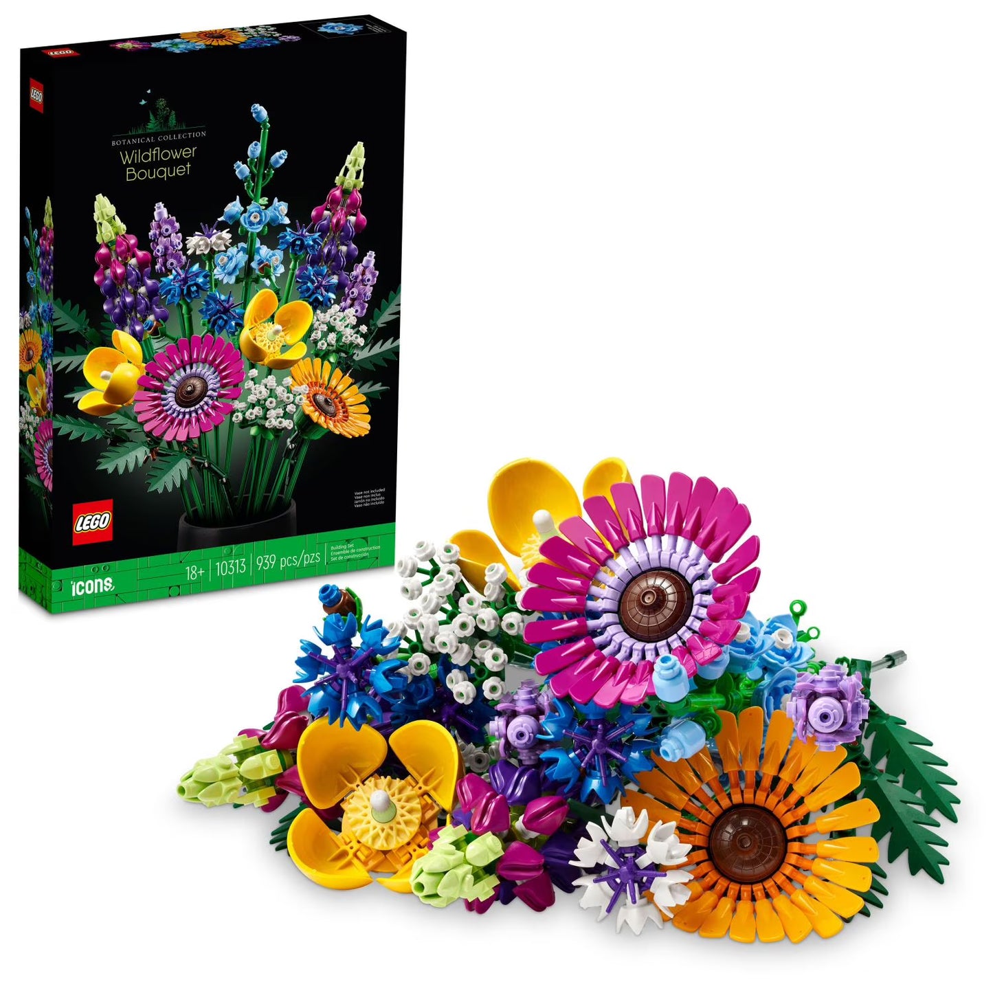 Wildflower Bouquet Lego Set