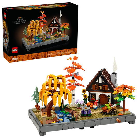 Autumn Cottage Garden Lego Set