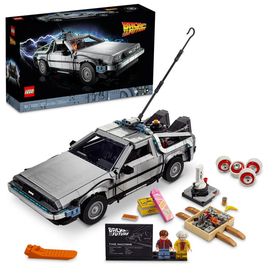 Back to the Future Time Machine Lego Set