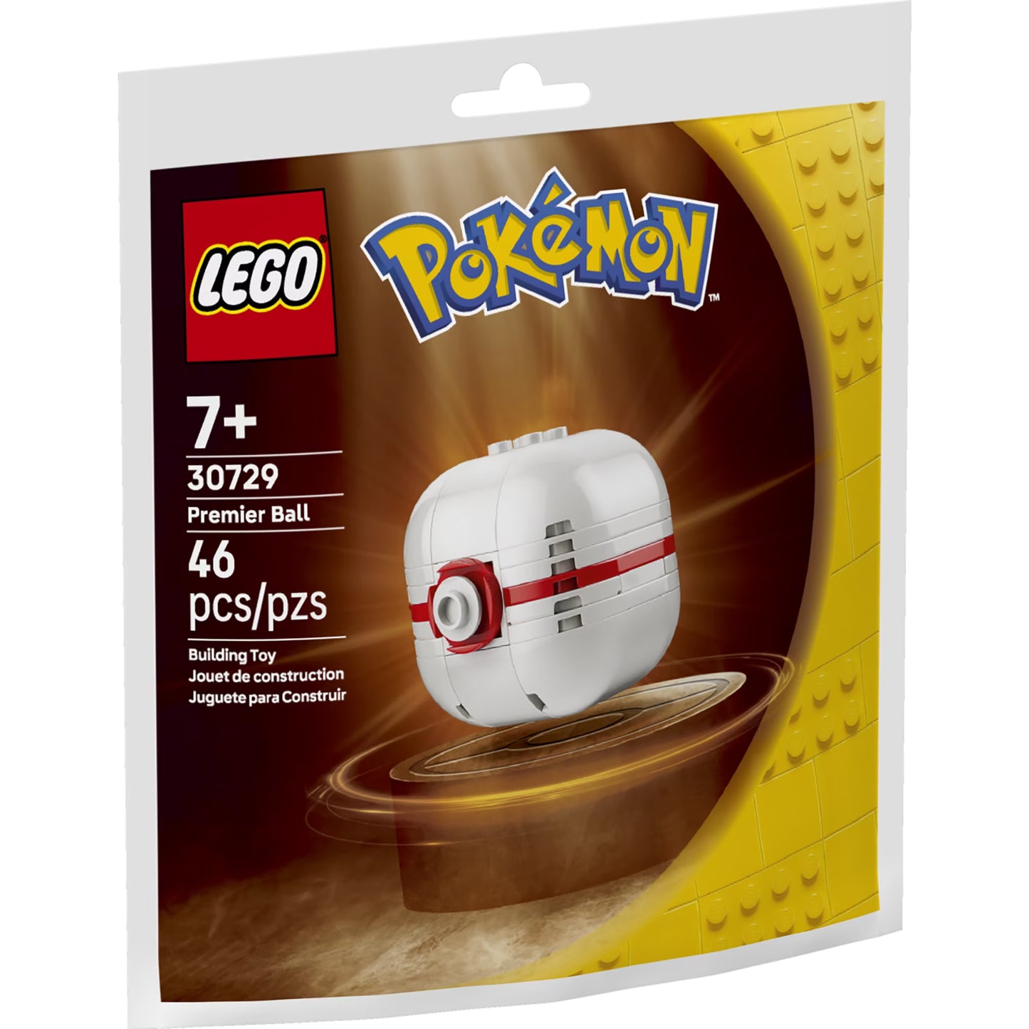 Lego Pokemon Premier Ball Building Set Bag