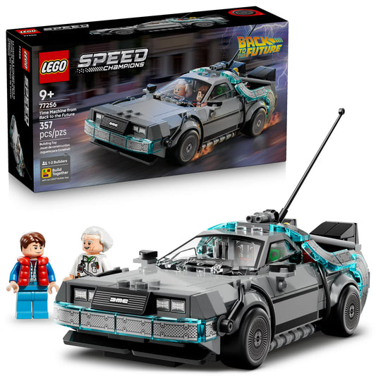 Time Machine from Back to the Future Lego Set