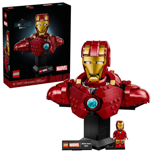 Iron Man MK4 Bust Lego Set