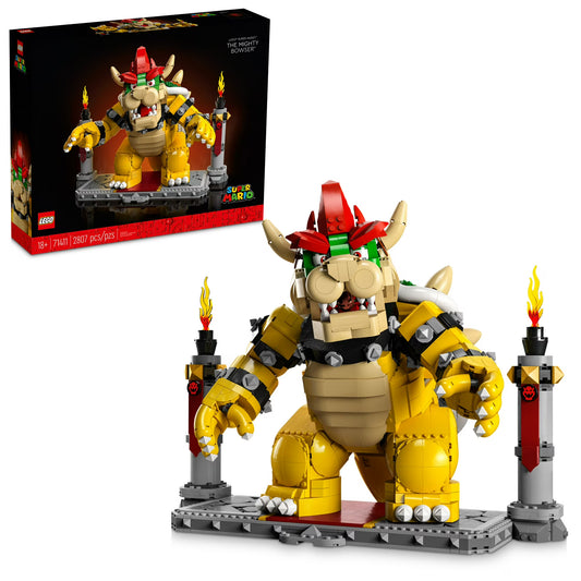 The Mighty Bowser Lego Set