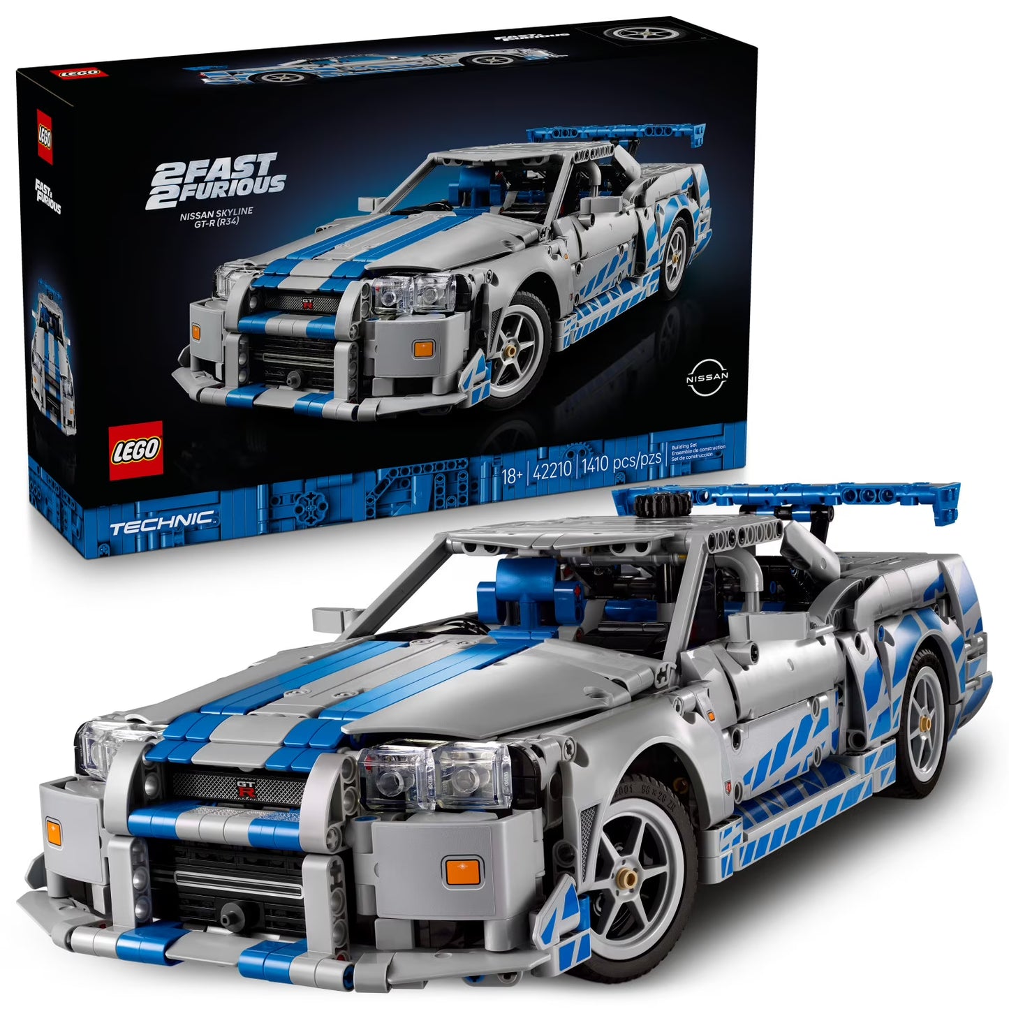 2 Fast 2 Furious Nissan Skyline GT-R Lego Set