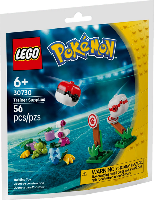 LEGO Pokemon Trainer Supplies Building Set Bag