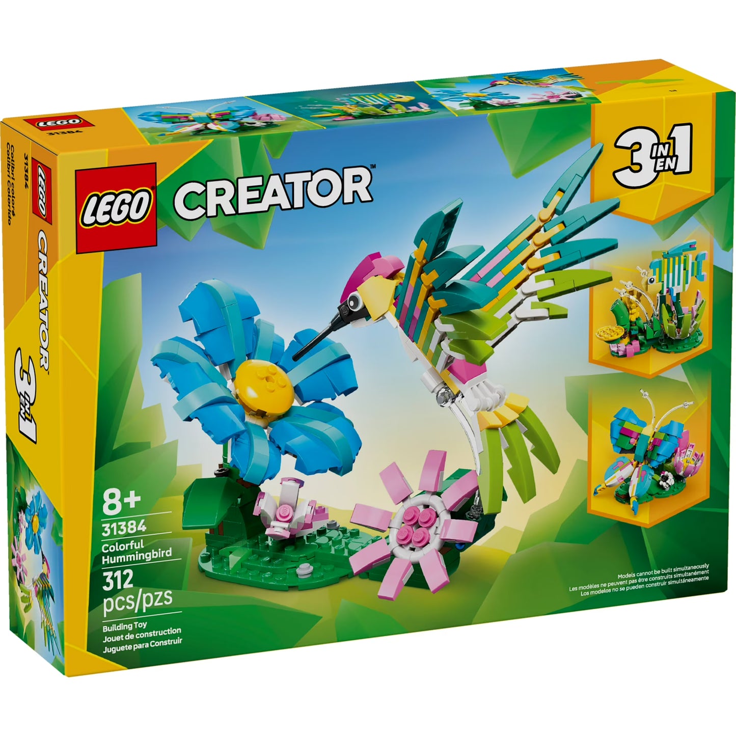 LEGO Creator 3 in1 Colorful Hummingbird