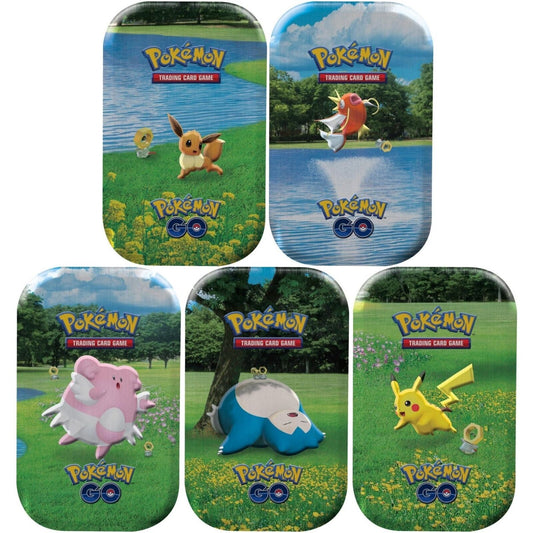 Pokemon Go Mini Tin Set (Full Set of Five)