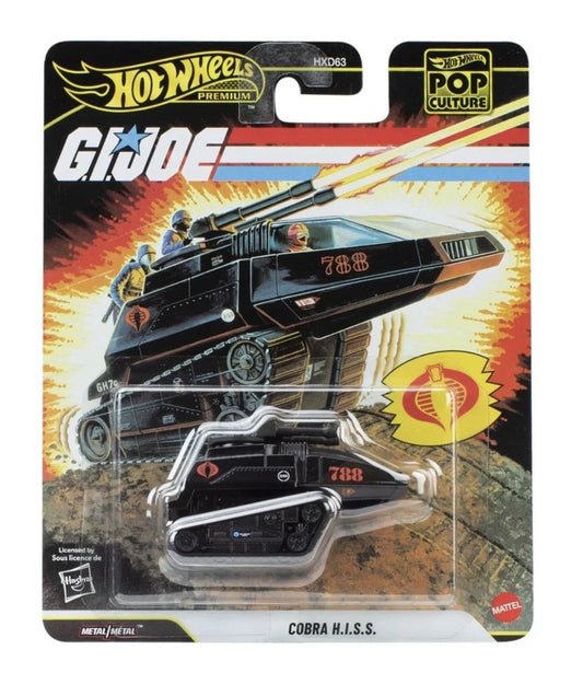 Hot Wheels Premium G.I. Joe Cobra H.I.S.S.